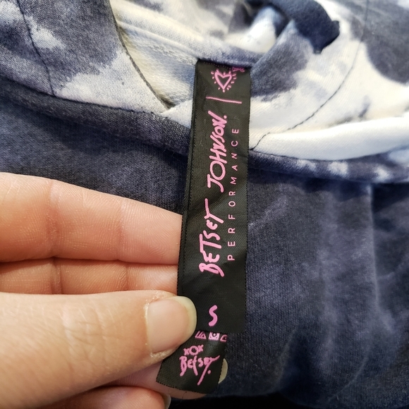 Betsey Johnson Performance Tie-Dye Hoodie Sz M - Picture 5 of 6